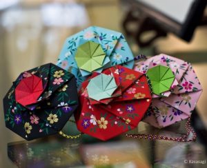 Shoyeido Origami Flower Wheel Fragrance Sachet