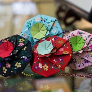Shoyeido Origami Flower Wheel Fragrance Sachet