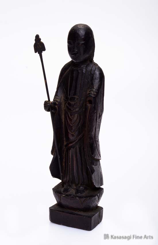 12th To 13th Century Wooden Jizō Bosatsu