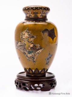 Late 19th Century Japanese Cloissone Tea Caddy