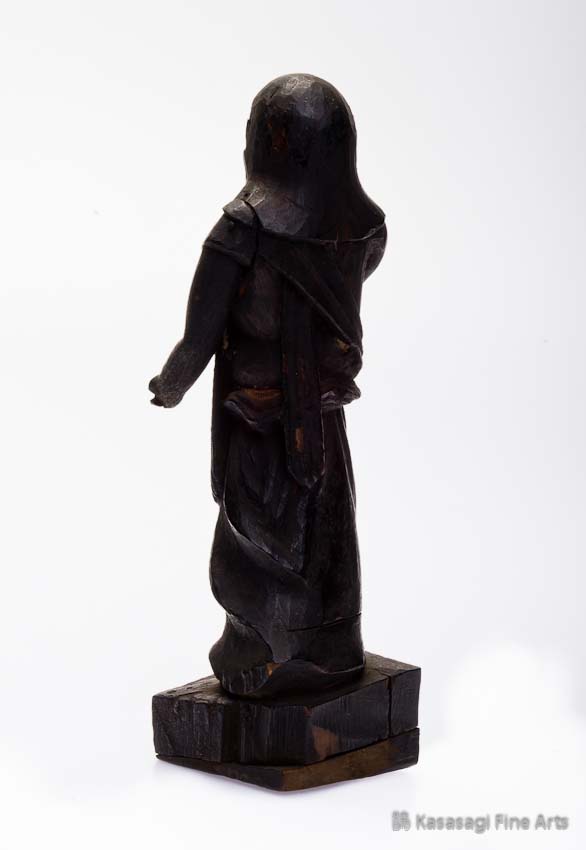 Rare 12th To 13th Century Signed Cetaka Figurine