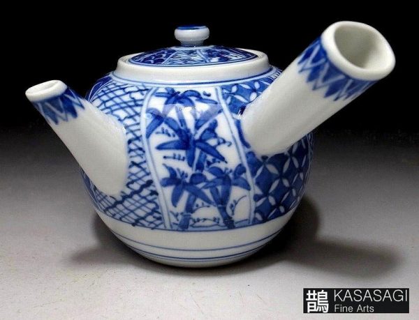 Kiyomizu Ware Tea Set By Koho Heian