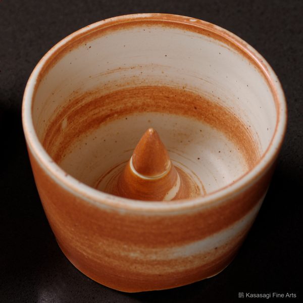 Shino Glaze Pottery Incense Burner