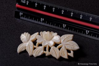 Antique Zoge Brooch with Sterling Silver Fitting