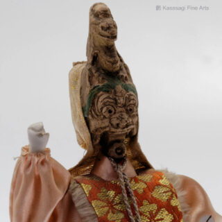 Antique Japanese Noh Theatre Doll