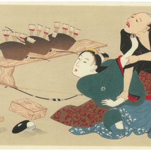 Erotic Japanese Woodblock Print 5