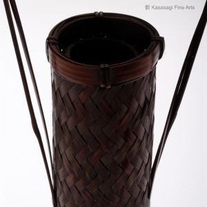 Tall Bamboo Ikebana Basket