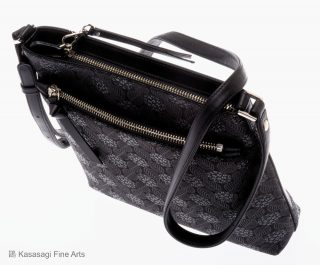 Japanese Premium Leather And Lacquer Handbag