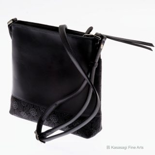 Japanese Premium Leather And Lacquer Handbag