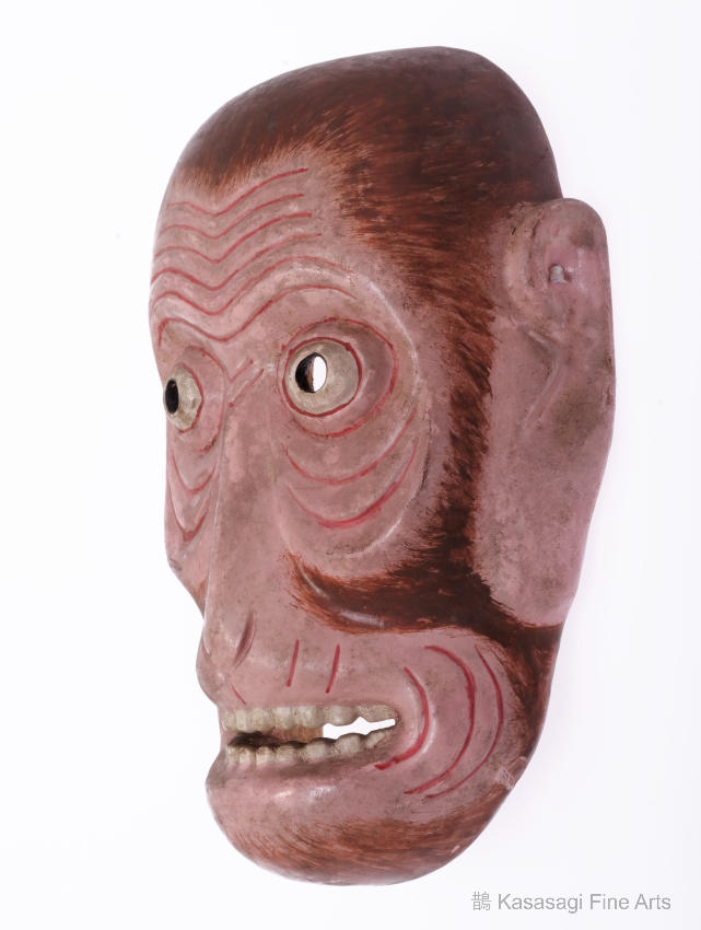 Japanese Saru Monkey Kyogen Mask