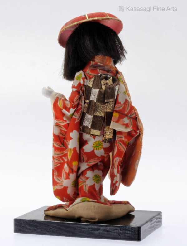 Antique Dancing Geisha Doll