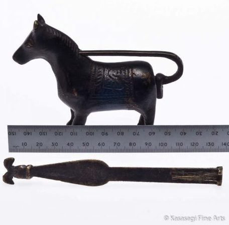 Antique Japanese Horse Padlock