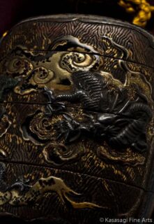 Antique Lacquer And Tortoiseshell Inro