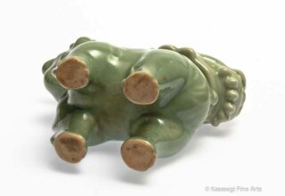 Antique ShiShi Celadon Koro