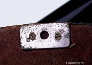 Antique Tobacco Pouch With Daikonenten Clasp