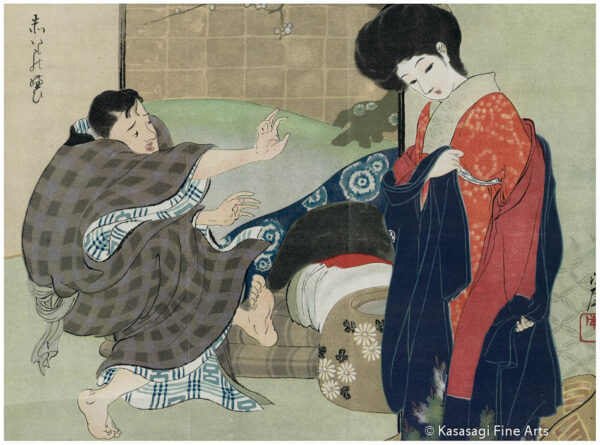 Early 1900s Japanese Lithograph 1