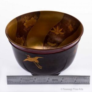 Edo Period Kyoto Lacquer Bowl