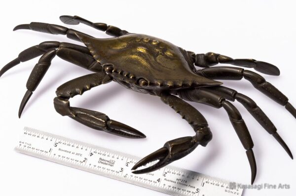 Edo To Meiji Era Articulated Jizai Bronze Crab