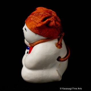 Antique Japanese Gosho Doll With Cat