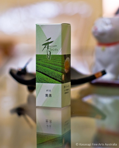 Shoyeido Xiang-do Sencha Green Tea Incense 20 Or 120 Sticks