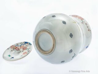 Signed Imari Kakiemon Mizusashi