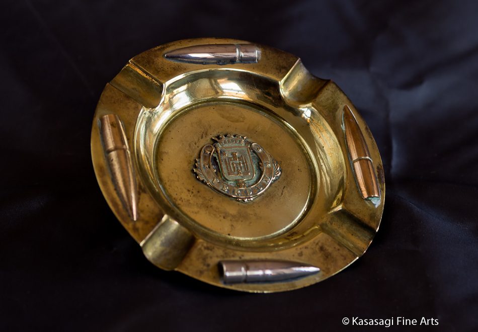 WWI 1916 Battle of Verdun France Ashtray