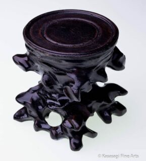 Vintage Wooden Bonsai Stand 1