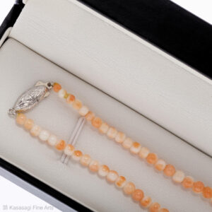 42.5 cm Natural Coral Graduated Chain