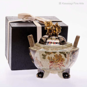 29 cm Meiji Era Satsuma Incense Burner