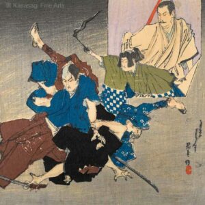 Meiji Era Kuchi-e Woodblock Print 10