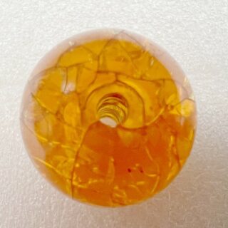 Antique Amber Ojime