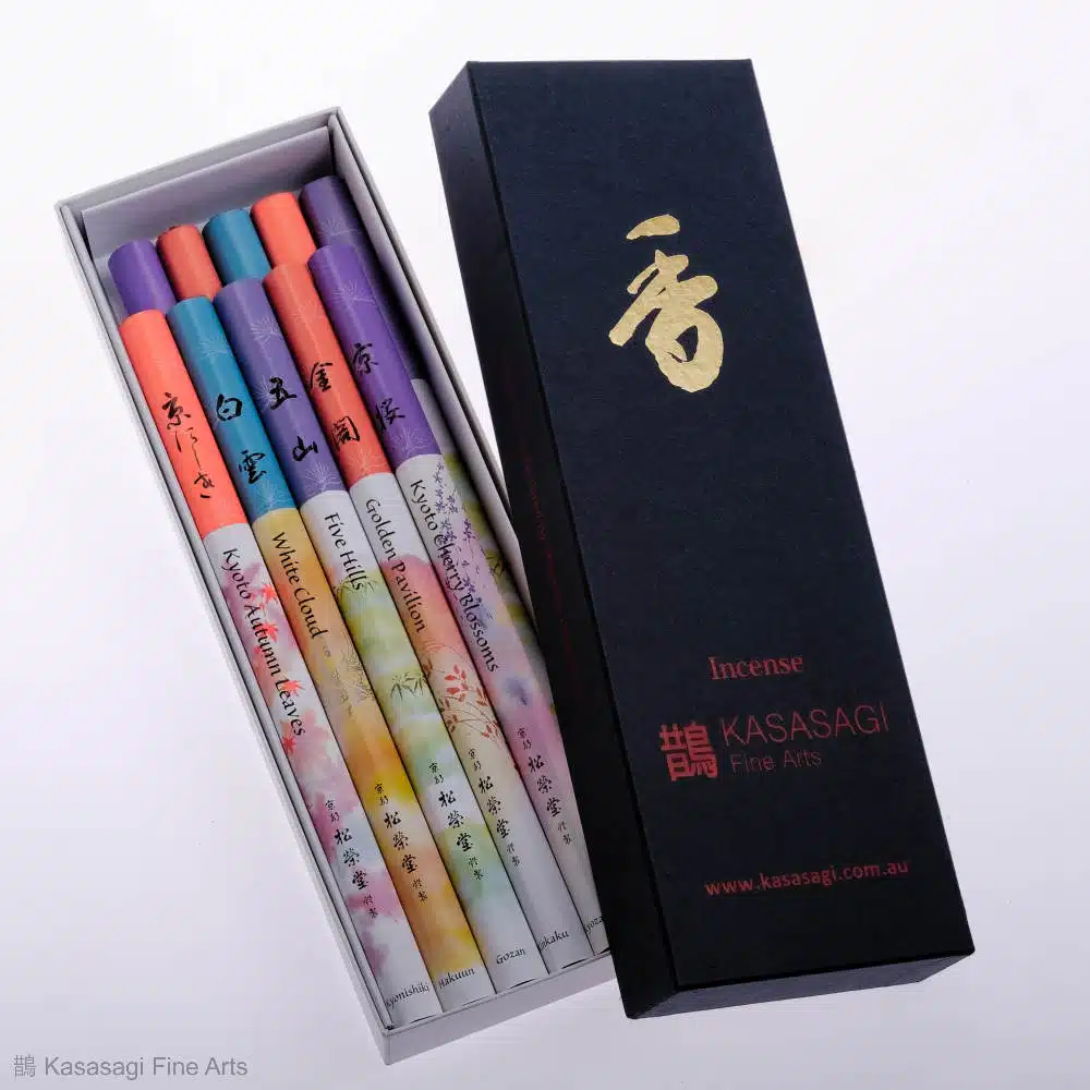 Shoyeido Kyoto Assortment 10 Long Bundles