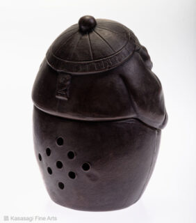 Ebisu Bizen Pottery Incense Burner