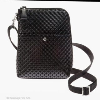 Japanese Premium Leather And Lacquer Shoulder Bag