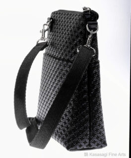 Japanese Premium Leather And Lacquer Shoulder Bag