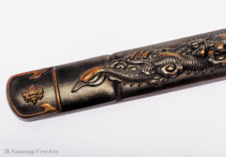 Edo Era Dragon And Phoenix Kozuka Kogatana