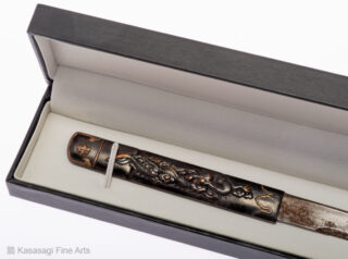 Edo Era Dragon And Phoenix Kozuka Kogatana