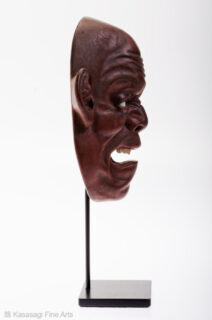 Edo Era Kojo Okina Noh Mask